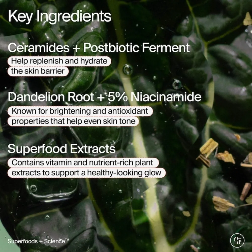 ✨ Youth To The People Superfood Skin Drip Smooth + Glow Serum – 30 mL